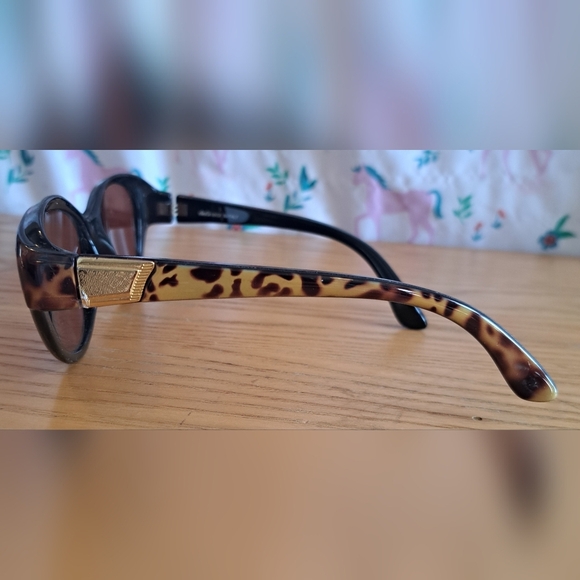 EUC Ellegi Tortoise Shell Cat Eye Neutral Glasses Sunglasses Frames Shades - Picture 5 of 6